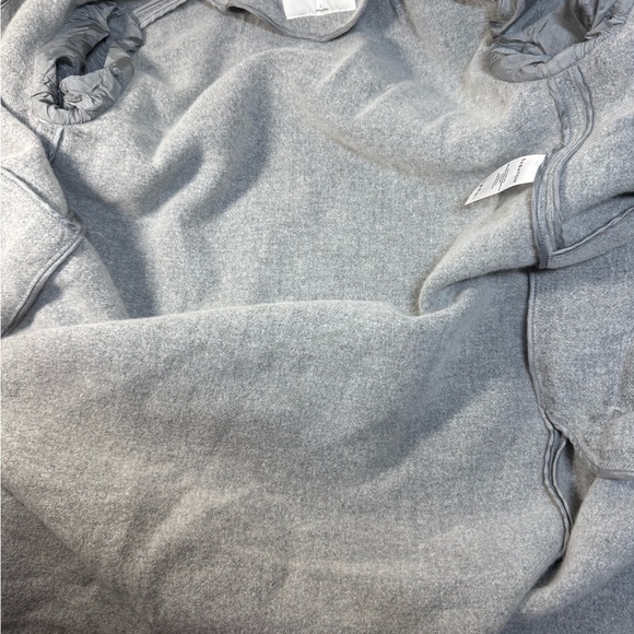 Babaton Gray Trench Coat with Notched Lapels Size Small - Picture 12 of 12